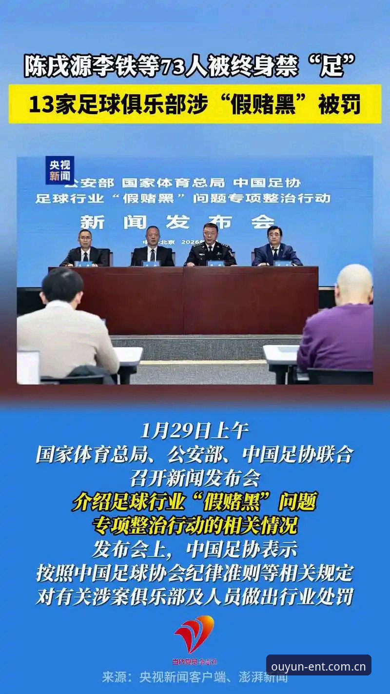 揭秘足协第三批禁足名单背后的足球黑幕交易